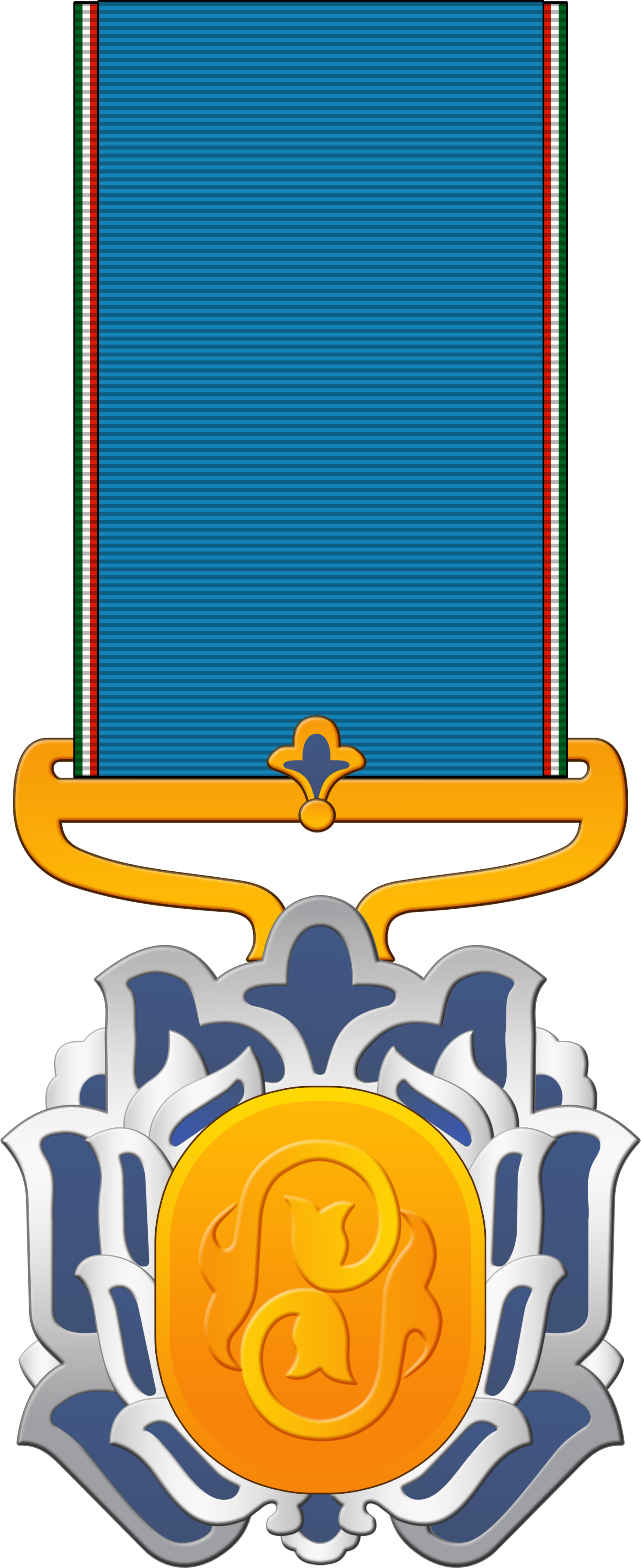 Medal Of Culture And Art Clipart (2443x5712), Png Download