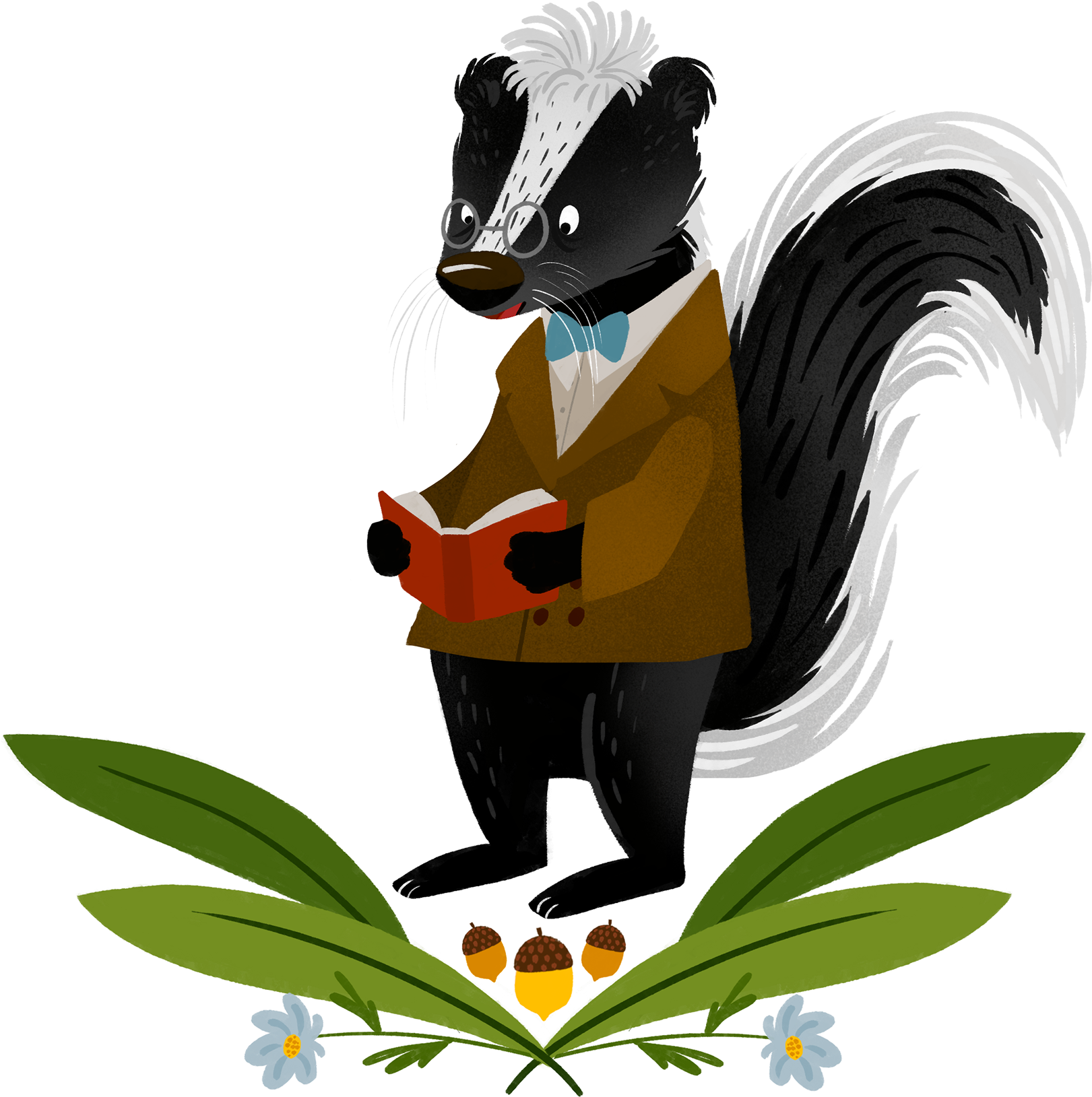 Characters - Animals - Illustration Clipart (1920x1689), Png Download