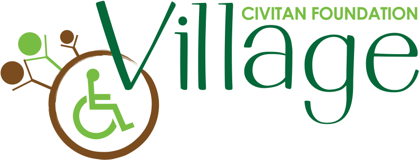 Logo Of The Civitan Village Clipart (887x361), Png Download