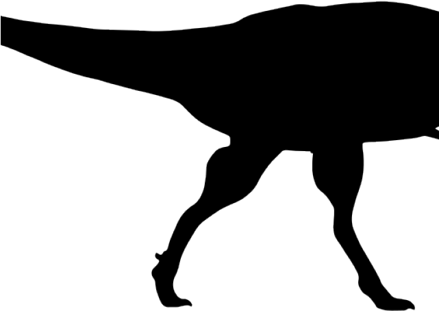 Tyrannosaurus Rex Clipart File - Silhouette - Png Download (640x480), Png Download