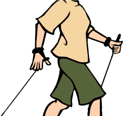Hiking Clipart Woman Hiker - Png Download (640x480), Png Download