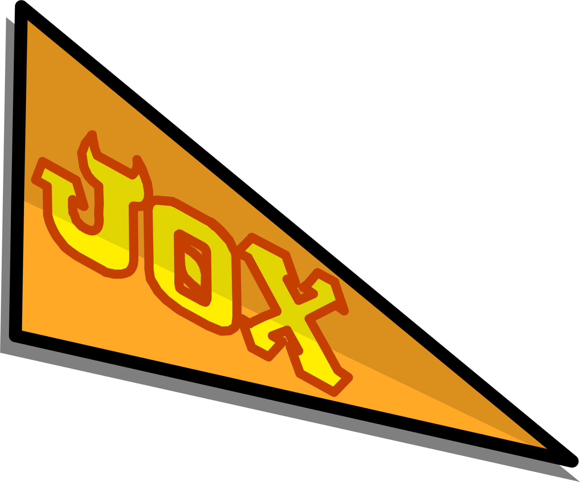 Jox Pennant Sprite 003 Sign Clipart Full Size Clipart (3209716