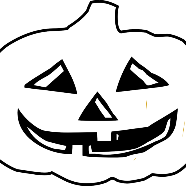 Laboratory Coloring Book - Pumpkin Clip Art - Png Download (640x640), Png Download