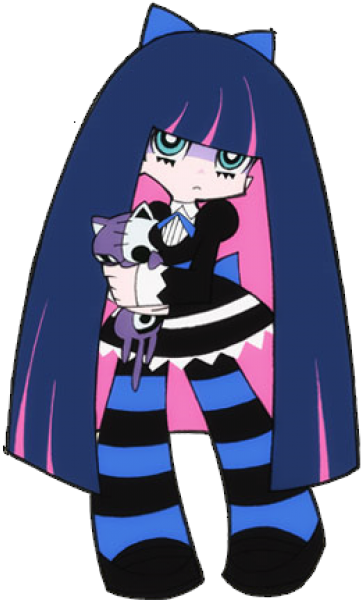 Stocking - Panty And Stocking Stocking Clipart (556x640), Png Download