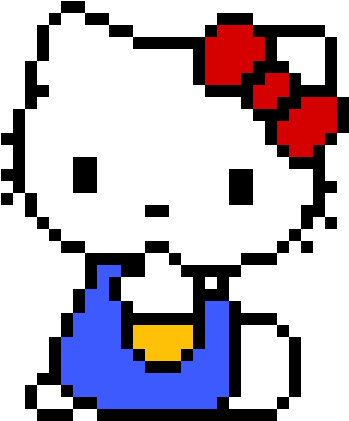 Hello Kitty - Cartoon Clipart (1200x1200), Png Download