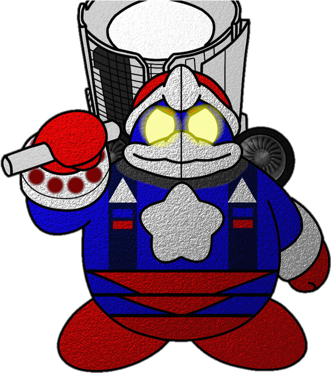 The Plump Patriot Is A Fan-made Fusion Character, And - Cartoon Clipart (800x780), Png Download