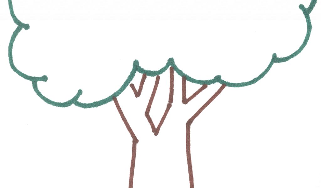 Download By Size - Cartoon Tree Clipart (1024x600), Png Download