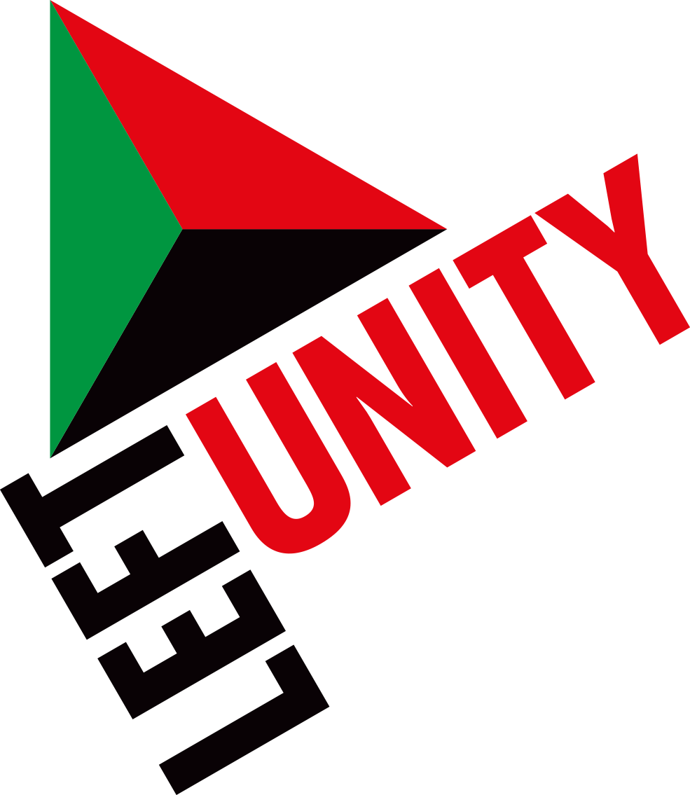 Download As Png - Left Unity Logo Clipart (985x1135), Png Download