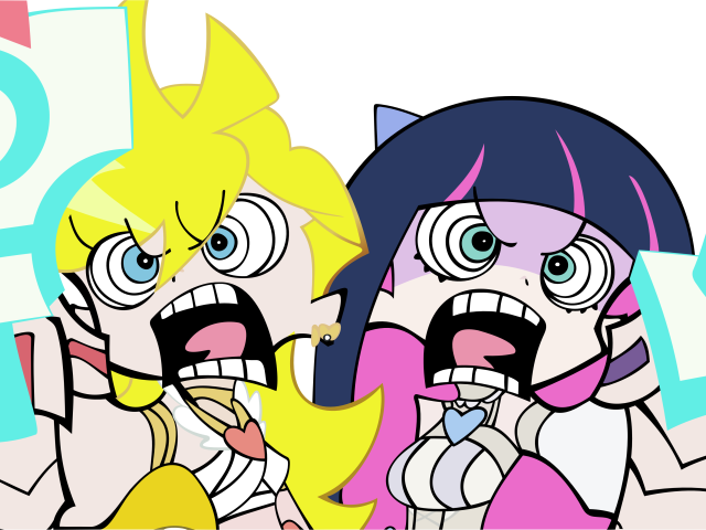 Characters Anime Anarchy Panty Wallpapers And Images - Panty And Stocking Memes Clipart (640x480), Png Download