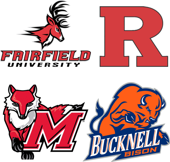 Fu Marist Bucknell Rutgers - Marist College Clipart (576x576), Png Download