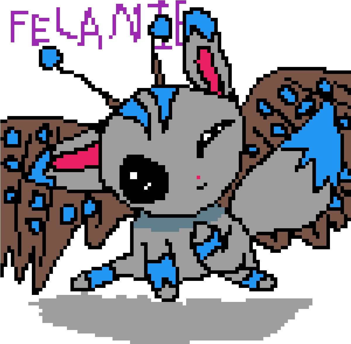 Felanie The Griffin - Pokemon Clipart (1200x1200), Png Download