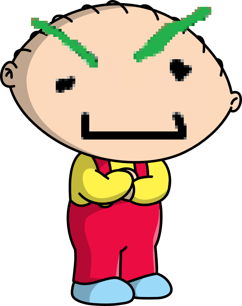 Woodman Stewie Griffin - Stewie Griffin Clipart (781x987), Png Download