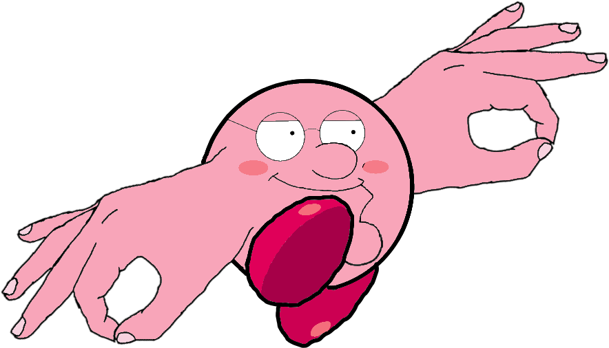 Kirby Griffin - Cartoon Clipart (884x506), Png Download