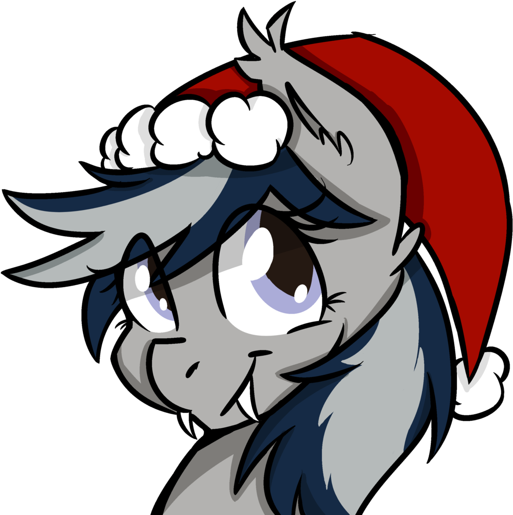 Themodpony, Bat Pony, Christmas, Cute, Cute Little - Bat Pony Christmas Clipart (1024x1024), Png Download