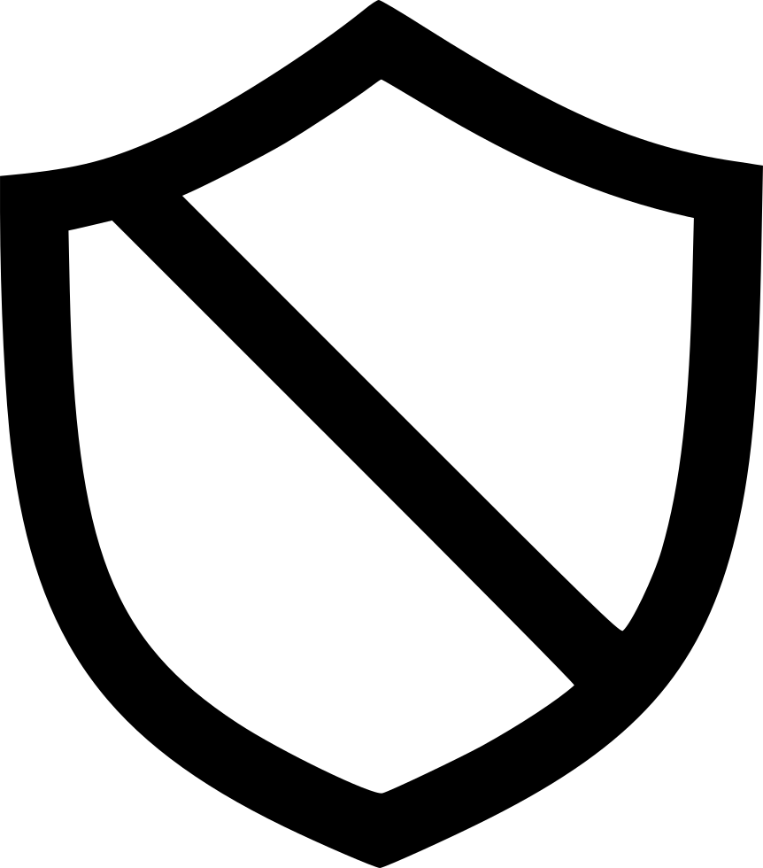 Shield Secure Security Privacy Private Protected Comments Clipart (862x980), Png Download