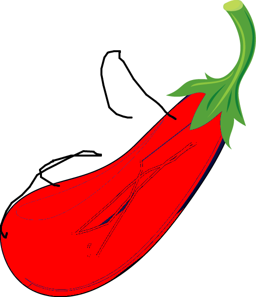 Eggplant - Eggplant Clipart (525x609), Png Download