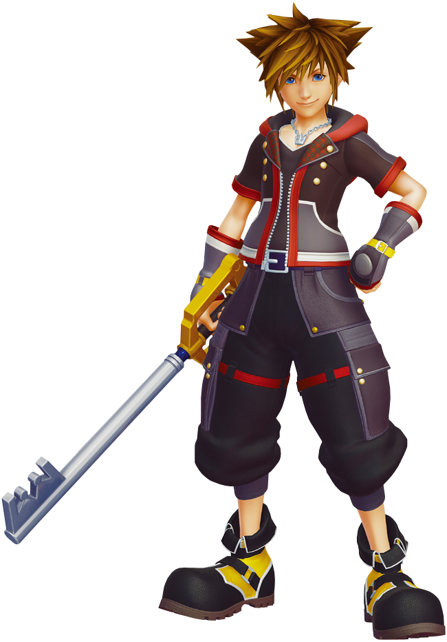 Sora Kingdom Hearts Clipart (650x932), Png Download