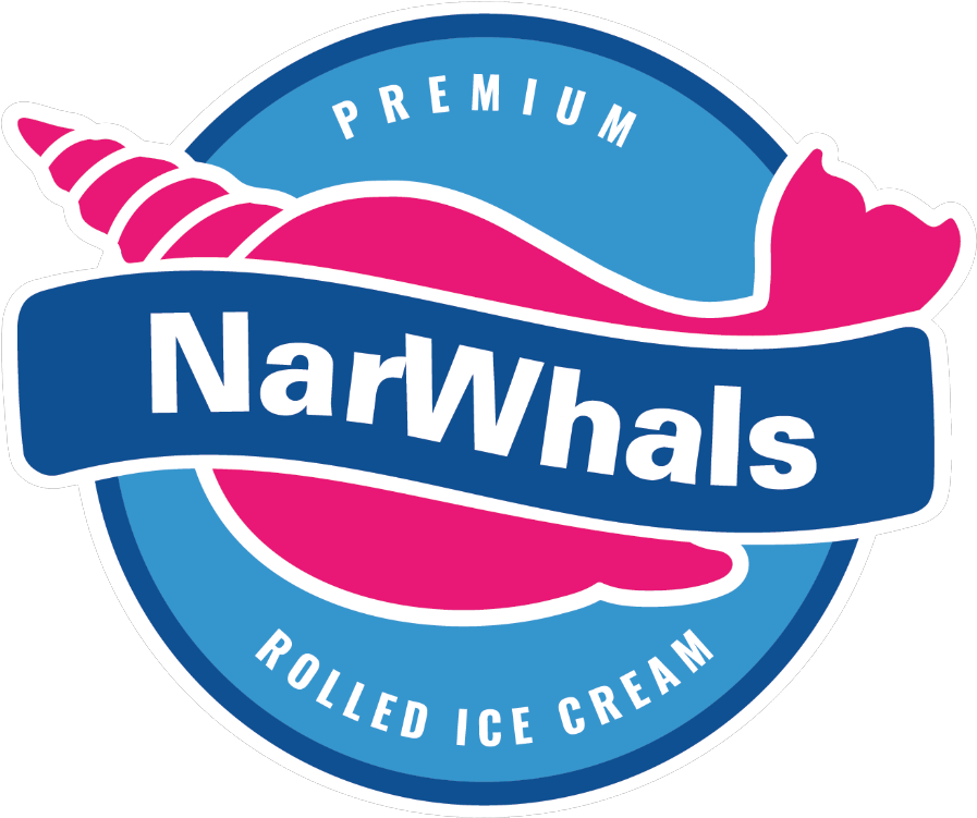 Narwhals Rolled Ice Cream Clipart (941x791), Png Download