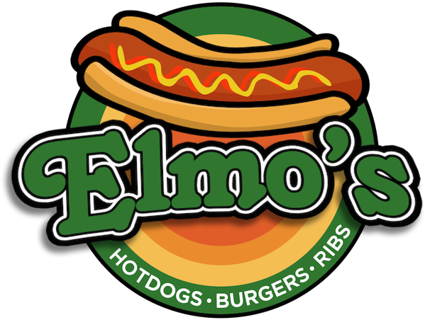 Elmo's - Black Clipart (640x640), Png Download