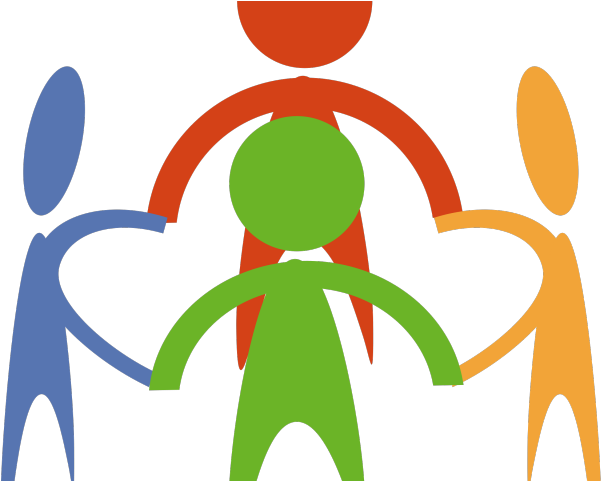 Community Clipart School Stakeholder - People Holding Hands Png Transparent Png (640x480), Png Download
