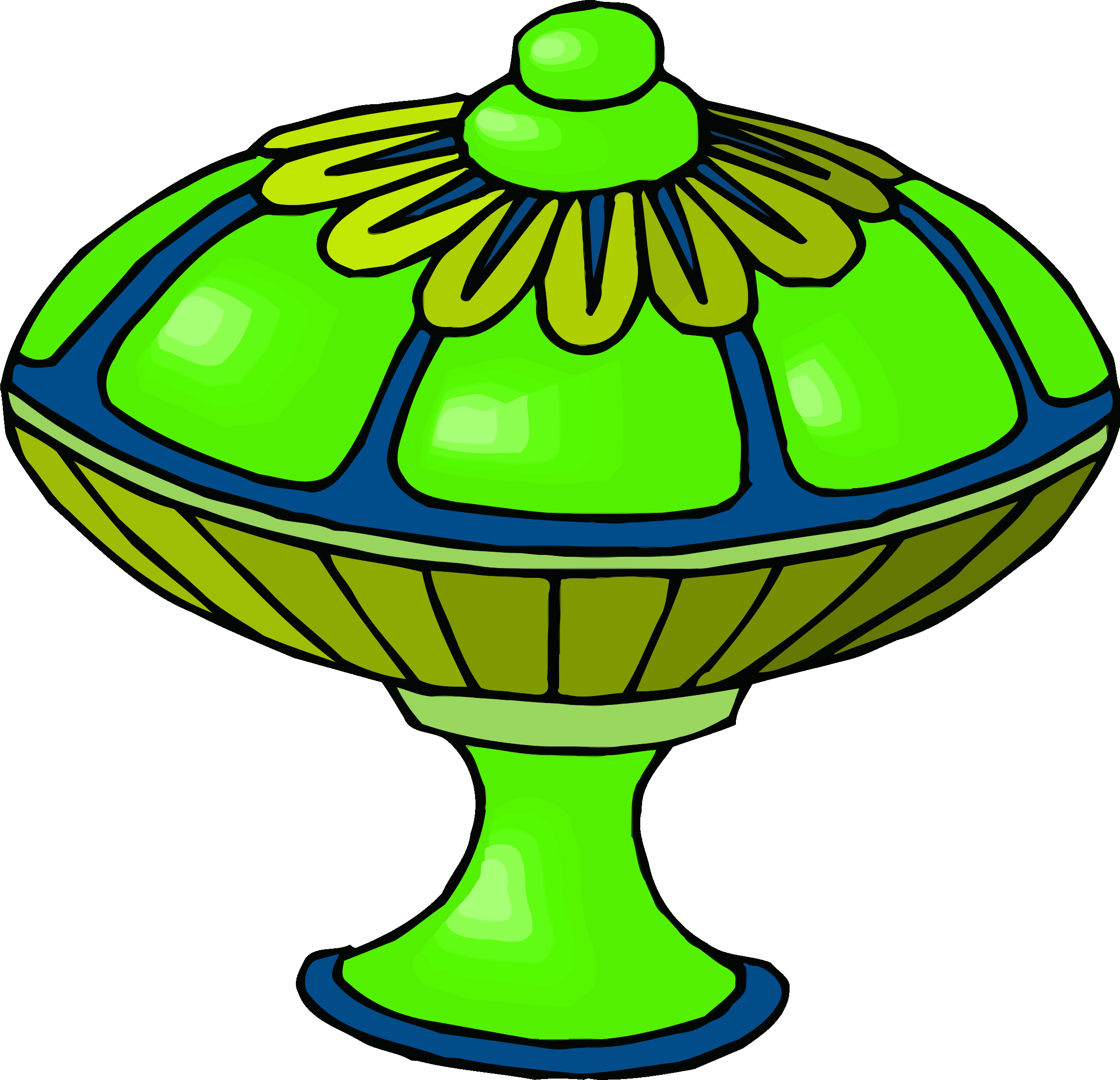 Big Image - Vase Clipart (2400x2312), Png Download