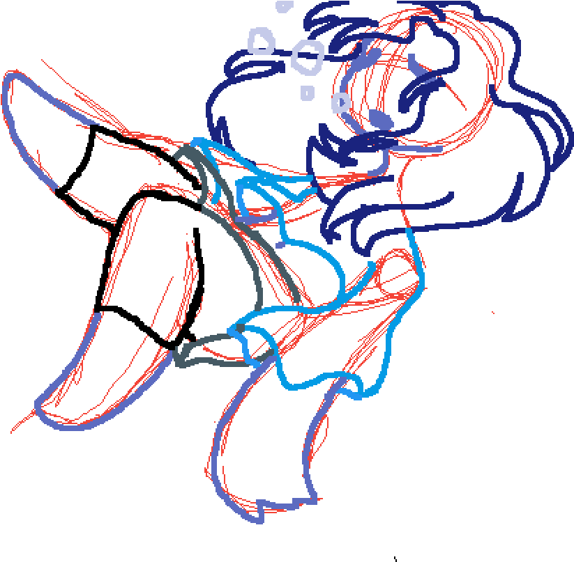 Drowning Wip Part - Sketch Clipart (1000x1000), Png Download