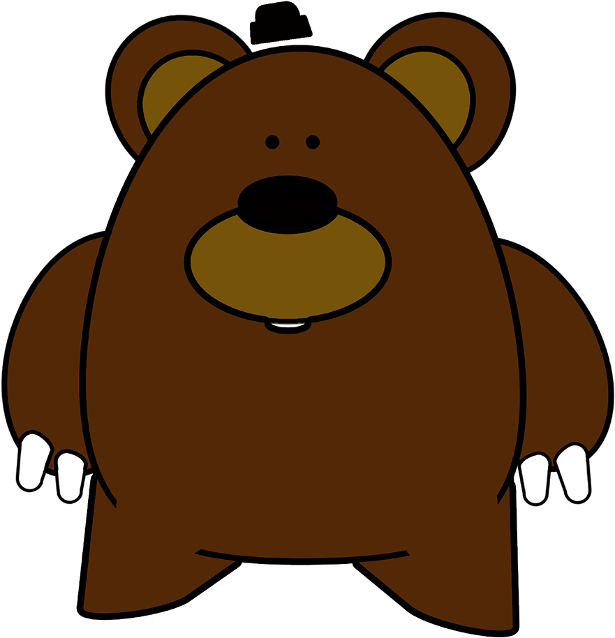 Bookbear Himself - Teddy Bear Clipart (1400x1044), Png Download