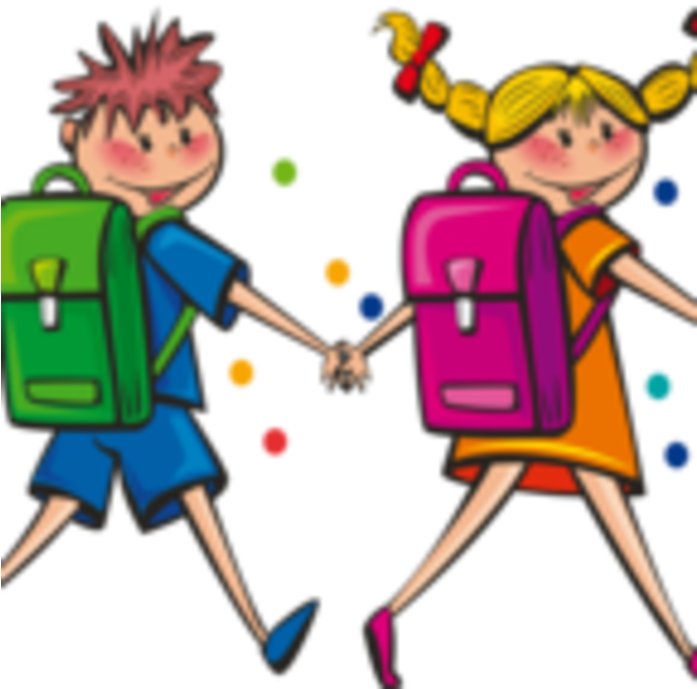 Jdu Do Školy Clipart (696x696), Png Download