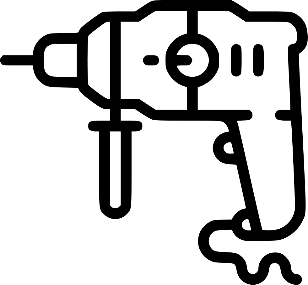 Drill Perforator Tool Comments Clipart (981x910), Png Download