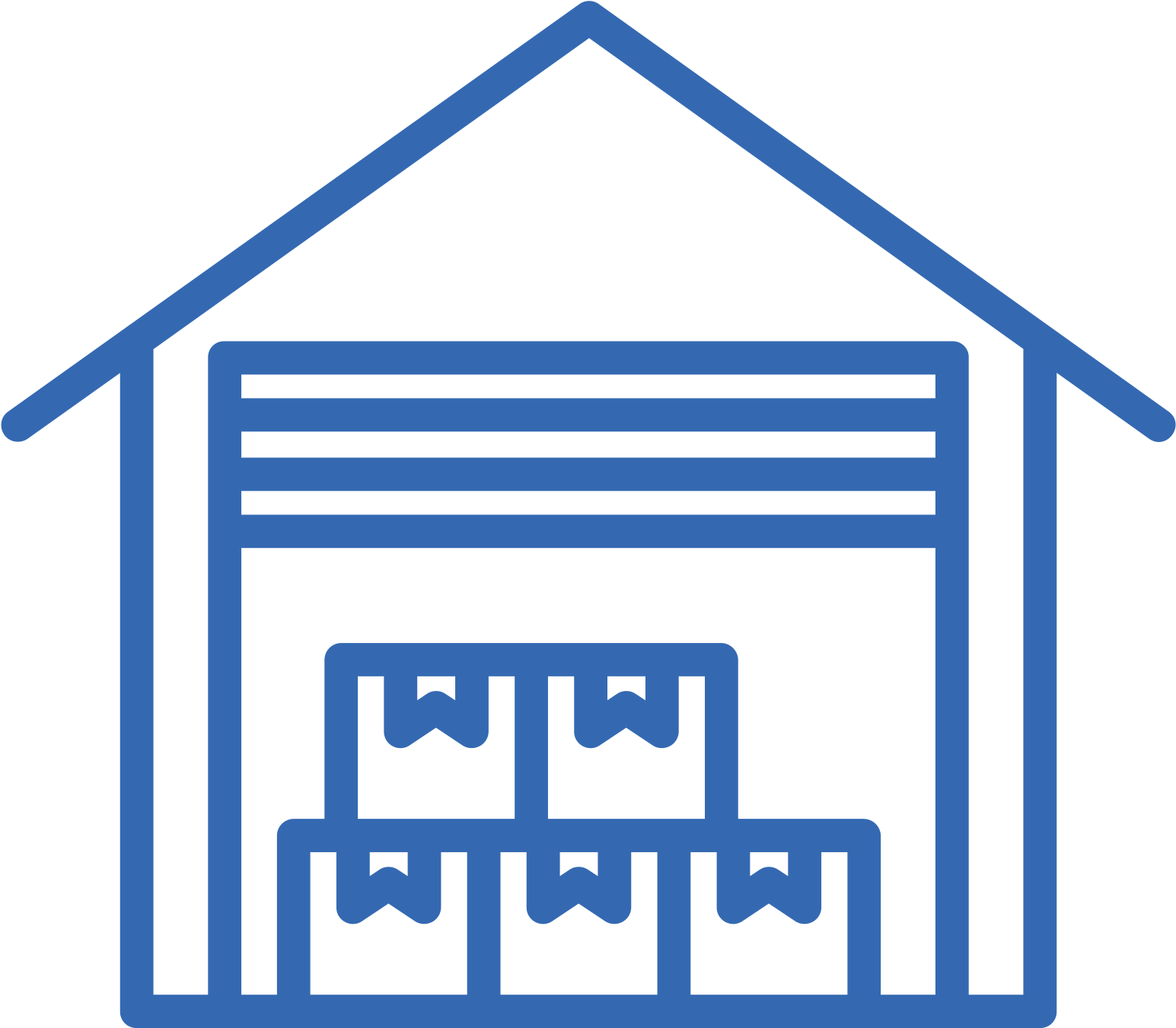Accurate & Centralized Inventory - Logistics Clipart (1604x1354), Png Download