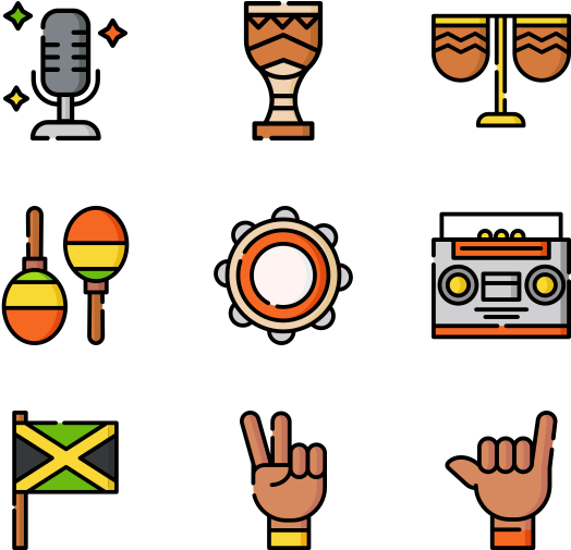Reggae - Coffee Cup Icon Png Clipart (600x564), Png Download