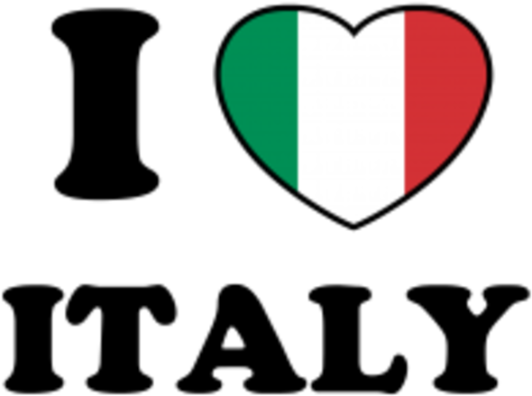 D X Front Image - Love My Italian Boyfriend Clipart (600x555), Png Download