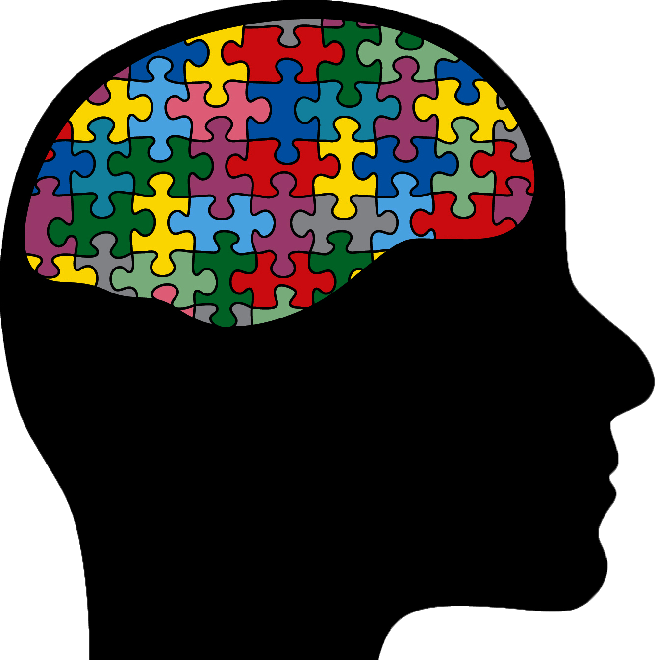 Mind The Mind - Mental Health Schizophrenia Art Clipart (1336x1347), Png Download