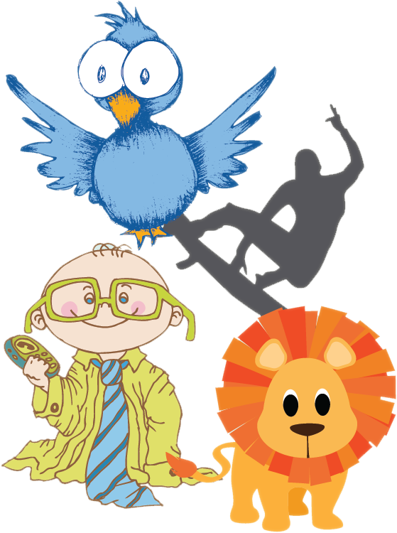 Stock Art Stock Art - Baby Animals Cartoon Clipart (559x750), Png Download