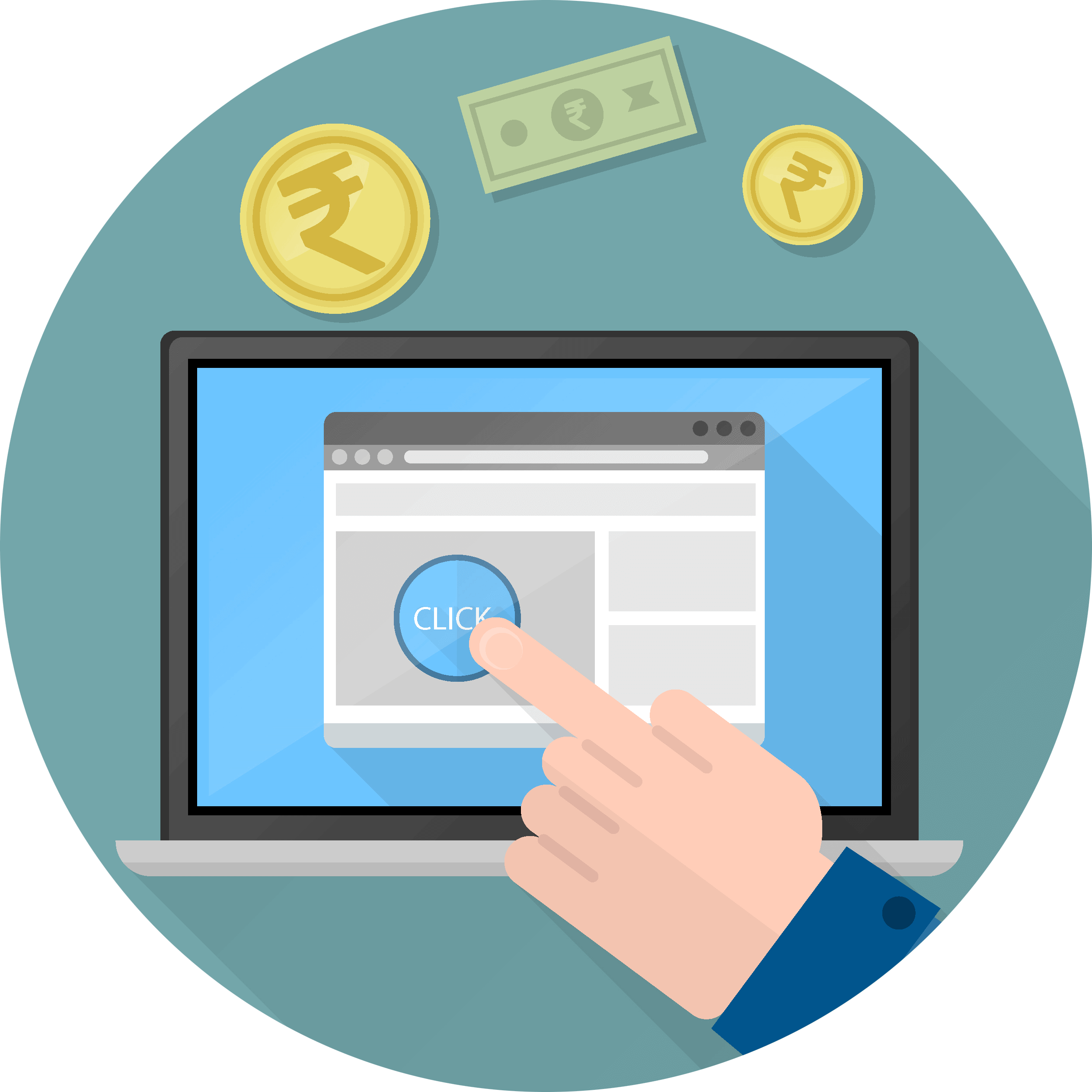 Funds Managment - Circle Clipart (2526x2526), Png Download