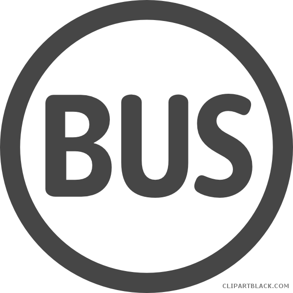 Bus Transportation Free Black White Clipart Images - Ivr Icon - Png Download (600x600), Png Download