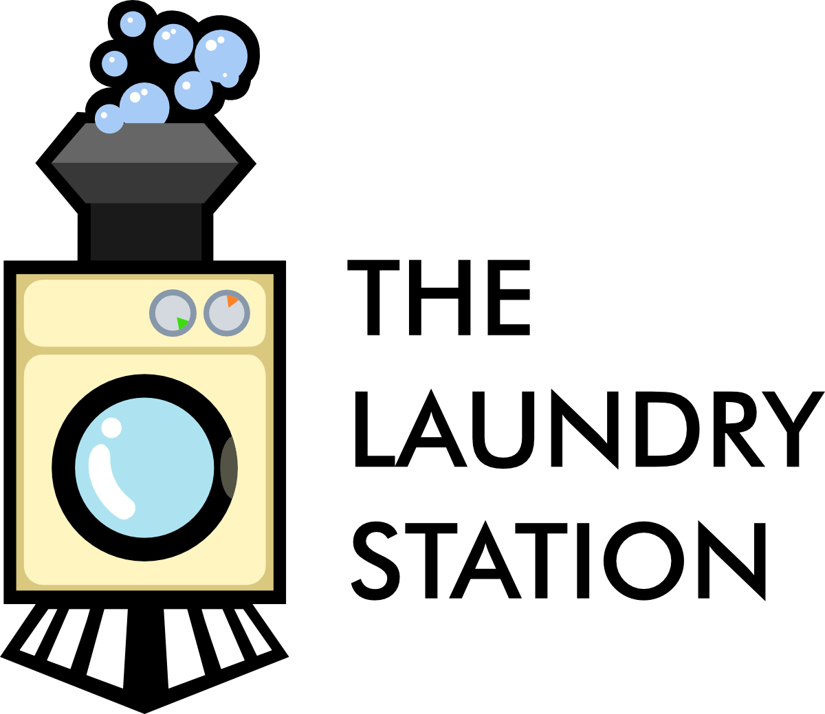 Business Logo Design For The Laundry Station In Australia - Real Estate Clipart (1200x1039), Png Download