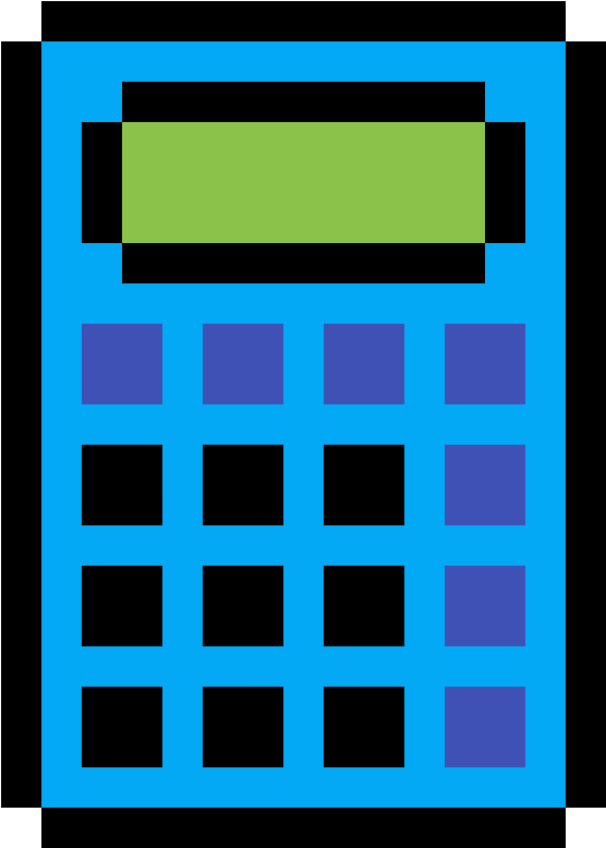 Calculator Clipart (1184x1184), Png Download