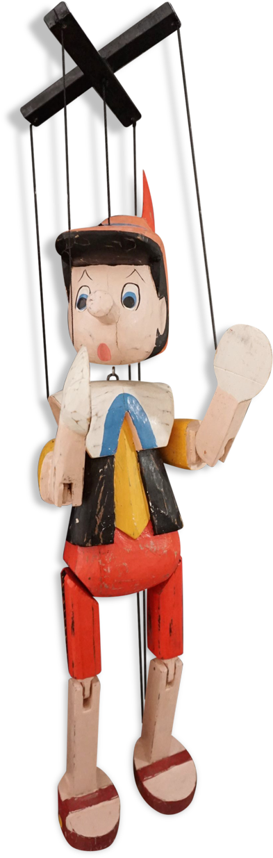 Marionnette Pinocchio Bois Clipart (1457x1457), Png Download