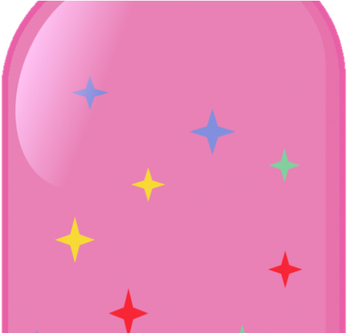 Glitter Clipart Glitter Bottle - Png Download (640x480), Png Download