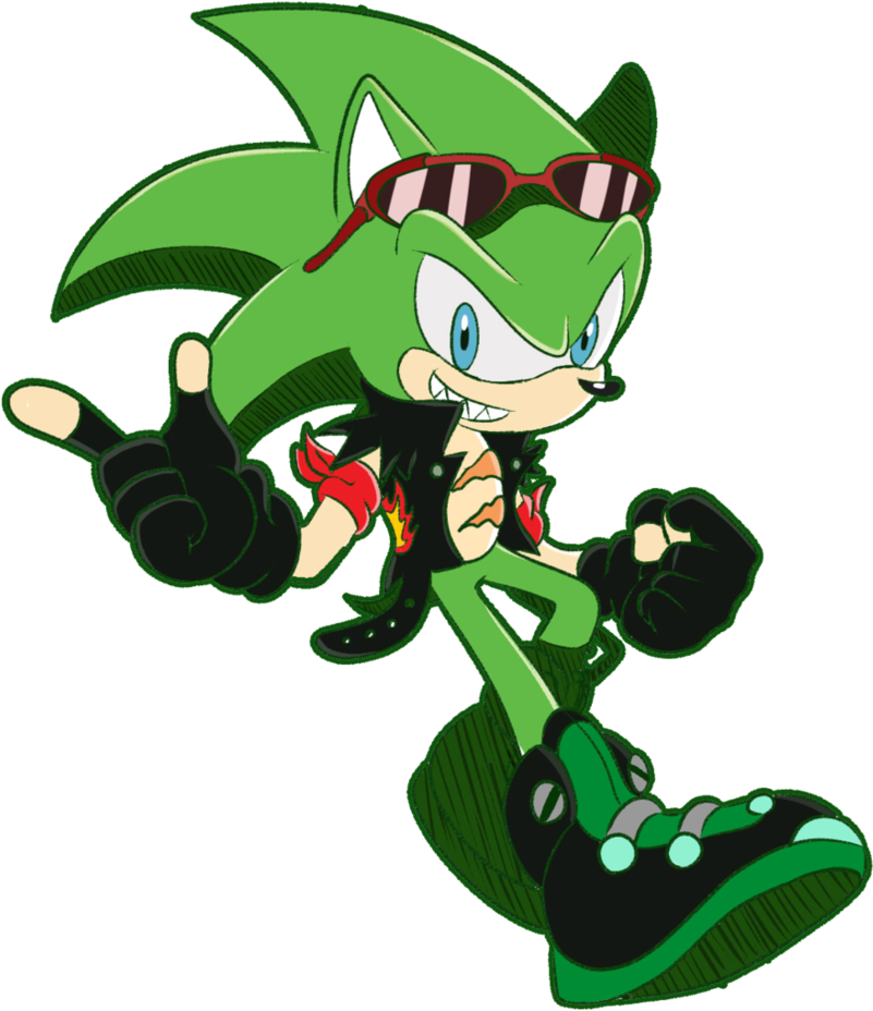 Scourge The Hedgehog Images Some Cute Scourge - Scourge The Hedgehog Png Clipart (820x975), Png Download