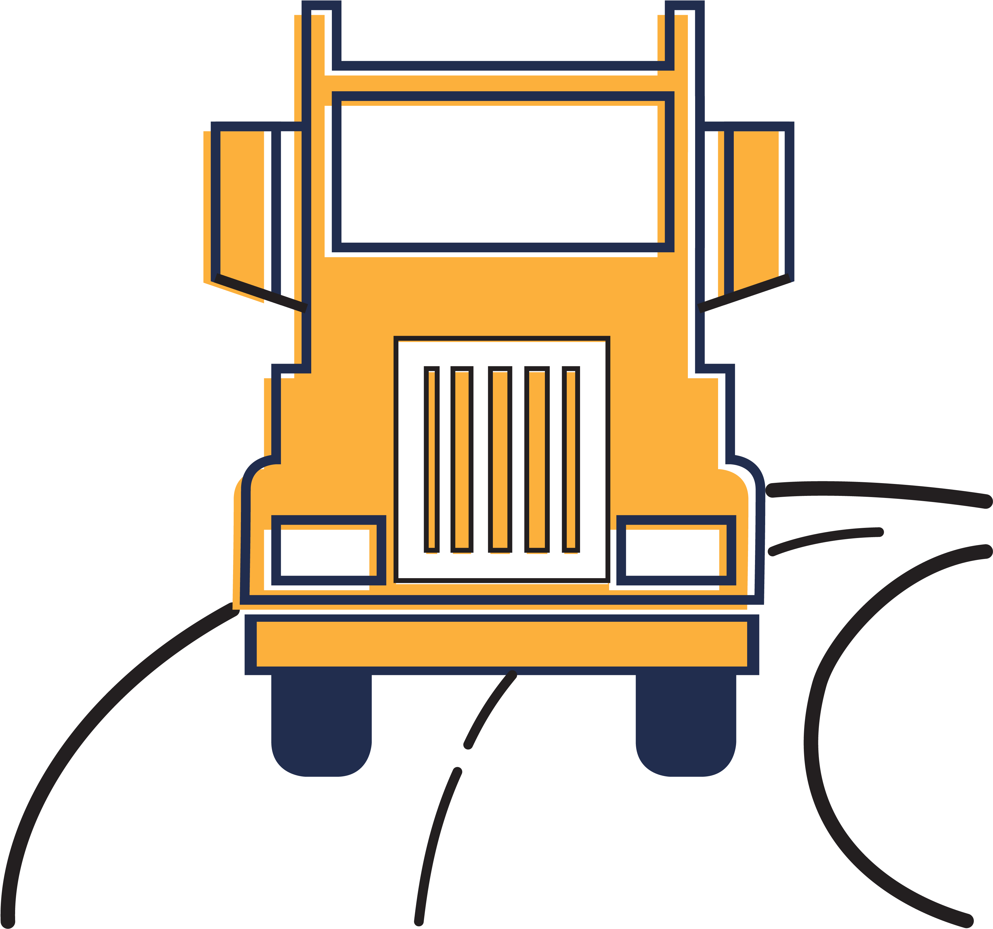 We Put The Trucks To Work Clipart (4267x4267), Png Download