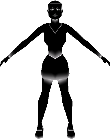 Models Silhouette At Getdrawings Com Free For Ⓒ - Illustration Clipart (750x650), Png Download