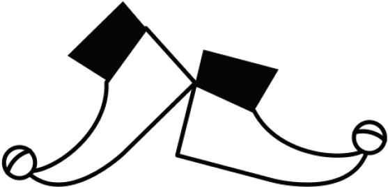 Legs Clipart Clown - Jester Shoes Vector - Png Download (640x480), Png Download