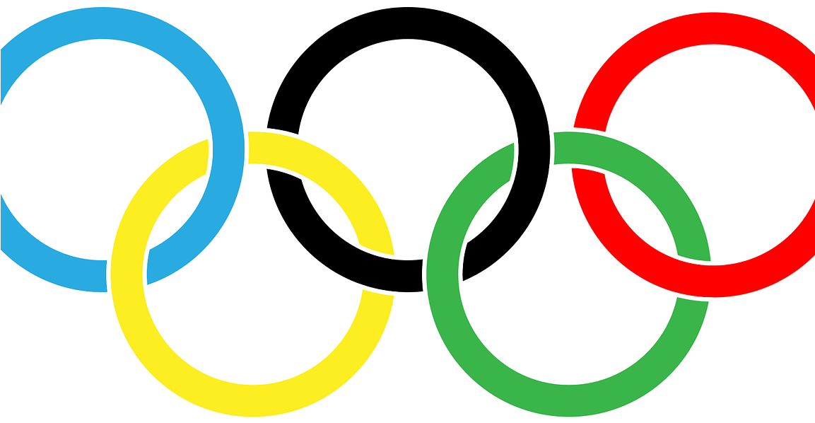 Void Magazine - Olympic Rings Clipart (1152x640), Png Download
