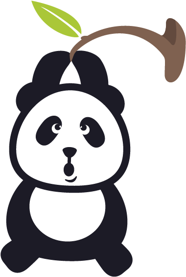 Panda Sprout - Giant Panda Clipart (618x618), Png Download