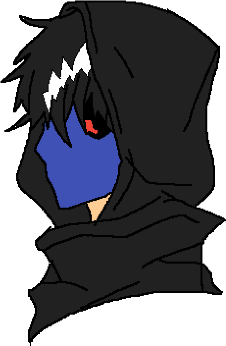 Im Wearing The Hood Im The Dark Man - Cartoon Clipart (600x840), Png Download