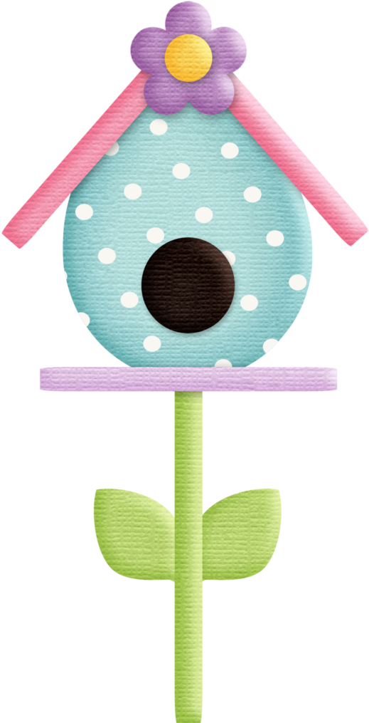 Clipart Bird House 11 For - Png Download (614x1024), Png Download