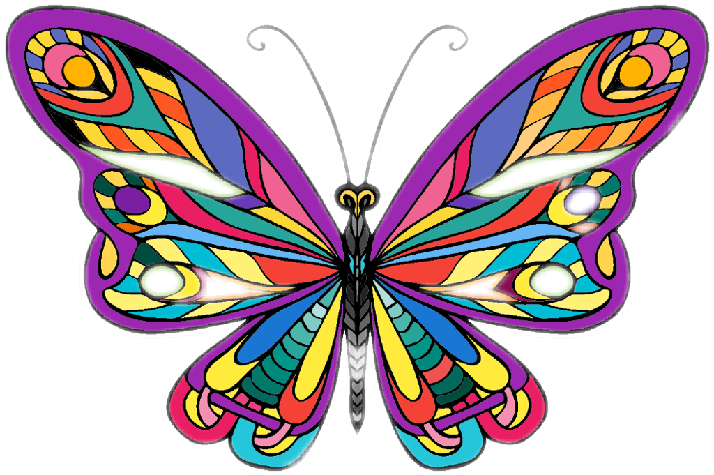 Report Abuse - Brush-footed Butterfly Clipart (1024x681), Png Download
