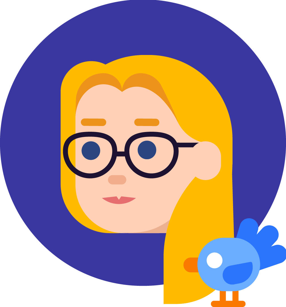 Inanutshell Kurzgesagt Portraits Team 2018 Bella - Motion Graphic Kurzgesagt Clipart (1000x1072), Png Download